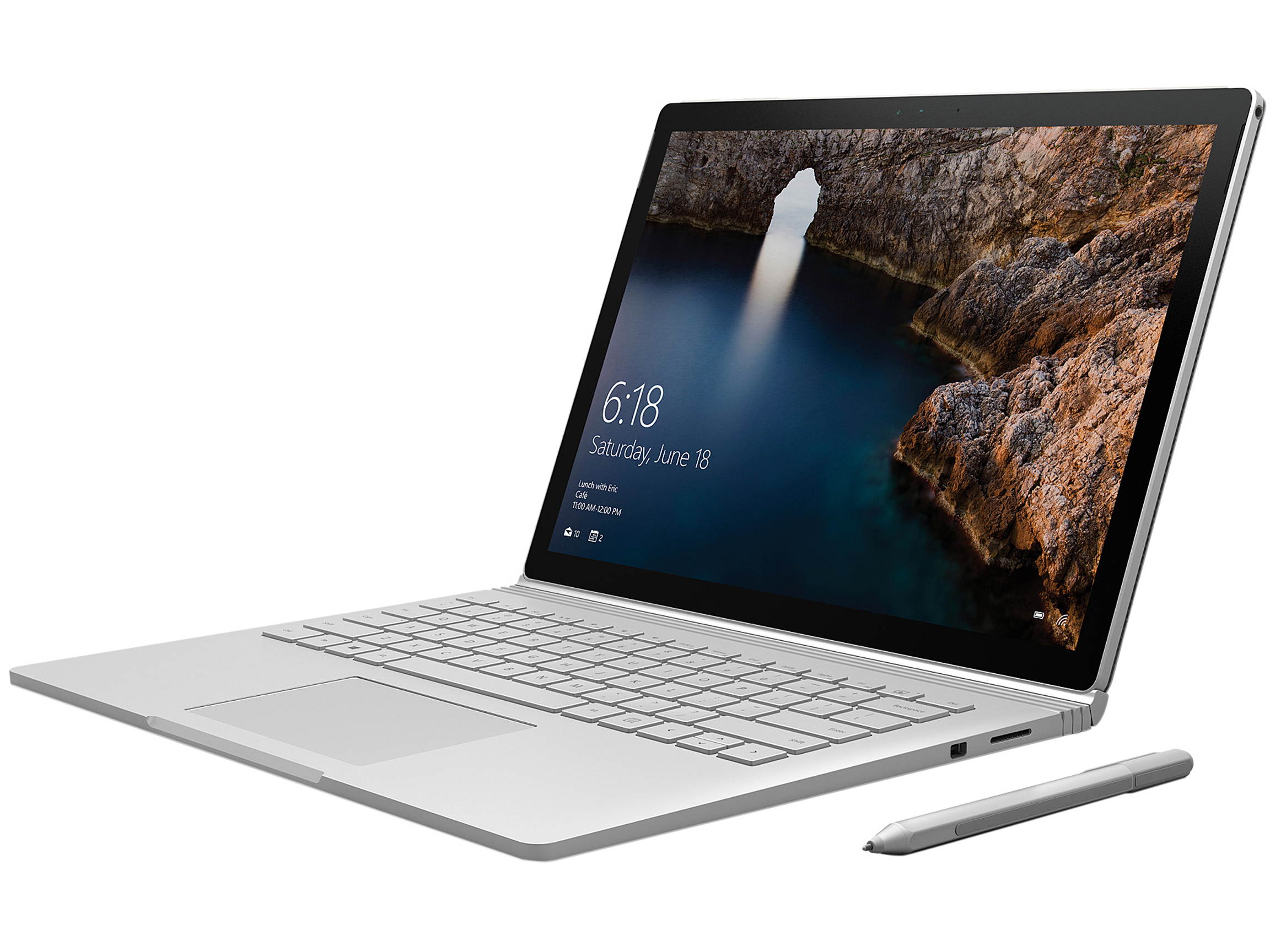 Microsoft Surface Book PA9-00001 2-in-1 Laptop Intel Core i7 1 TB SSD NVIDIA GeForce graphics 13.5" Touchscreen Windows 10 Pro 64-Bit
