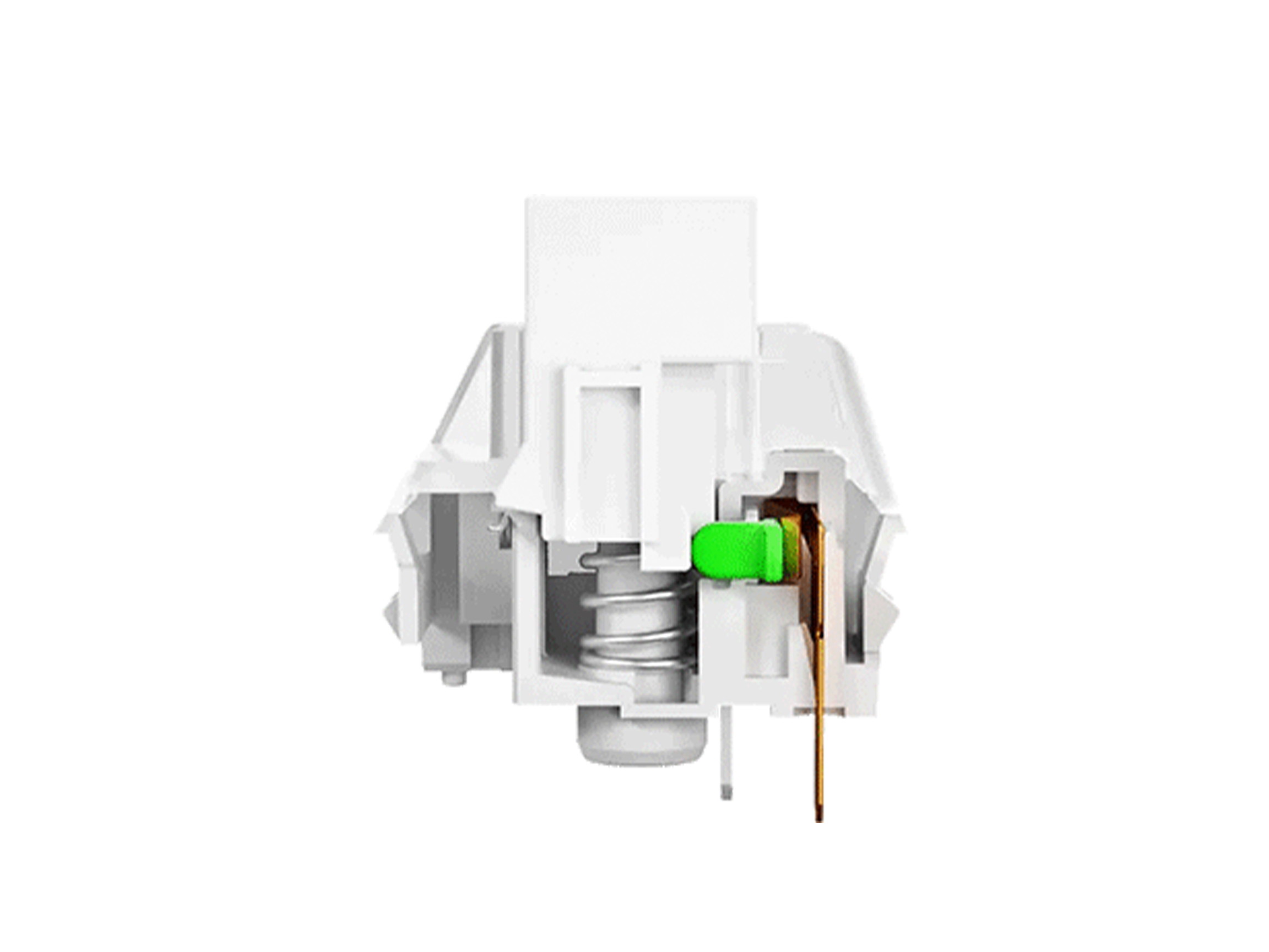 2, 60% Wired/Wireless Mechanical Keyboard (Kailh Box Brown Switch/White Case) - Full Keys Programmable - True RGB Backlit - Tap Arrow Keys - Double Shot PBT Keycaps - NKRO - 1900mAh Battery