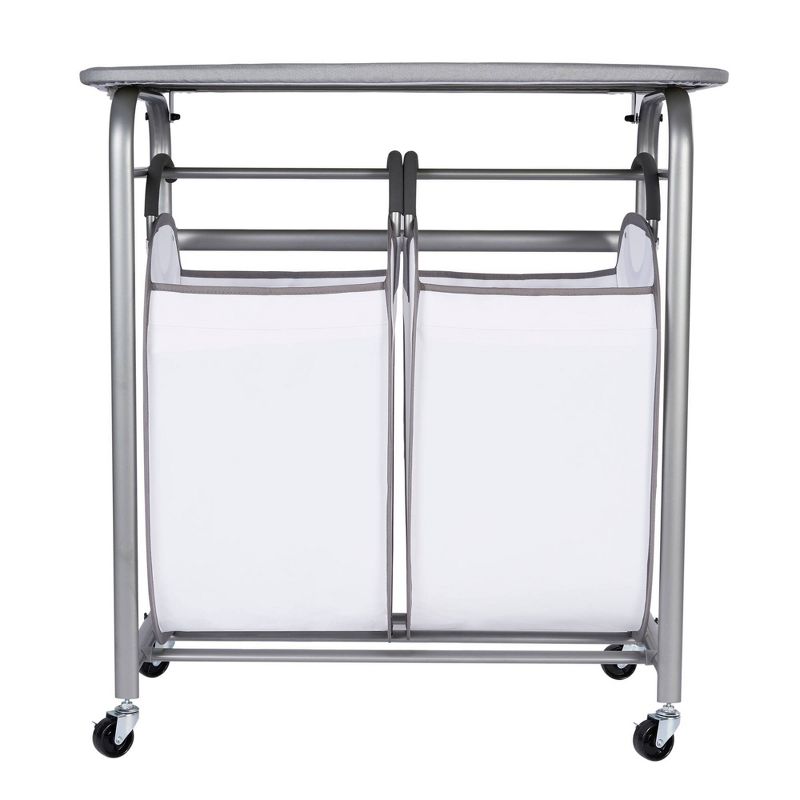 Neatfreak Easy Access Double Laundry Sorter with Folding Table