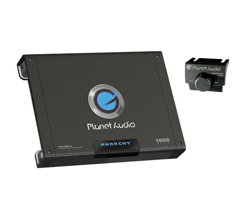 PLANET AUDIO AC1600.4 1600W 4 Ch Car Amplifier AC16004 + 8 Gauge Amp Install Kit