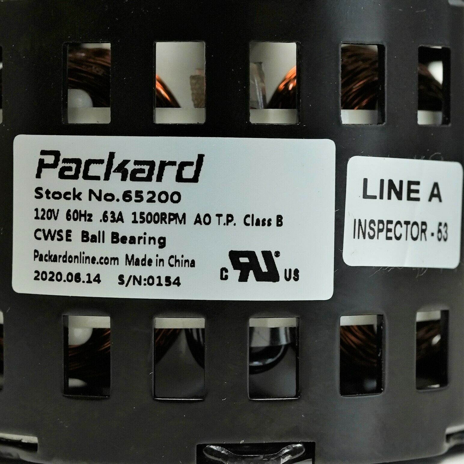 Bath Fan Motor for Broan Nutone 86322 86322000 S86322000