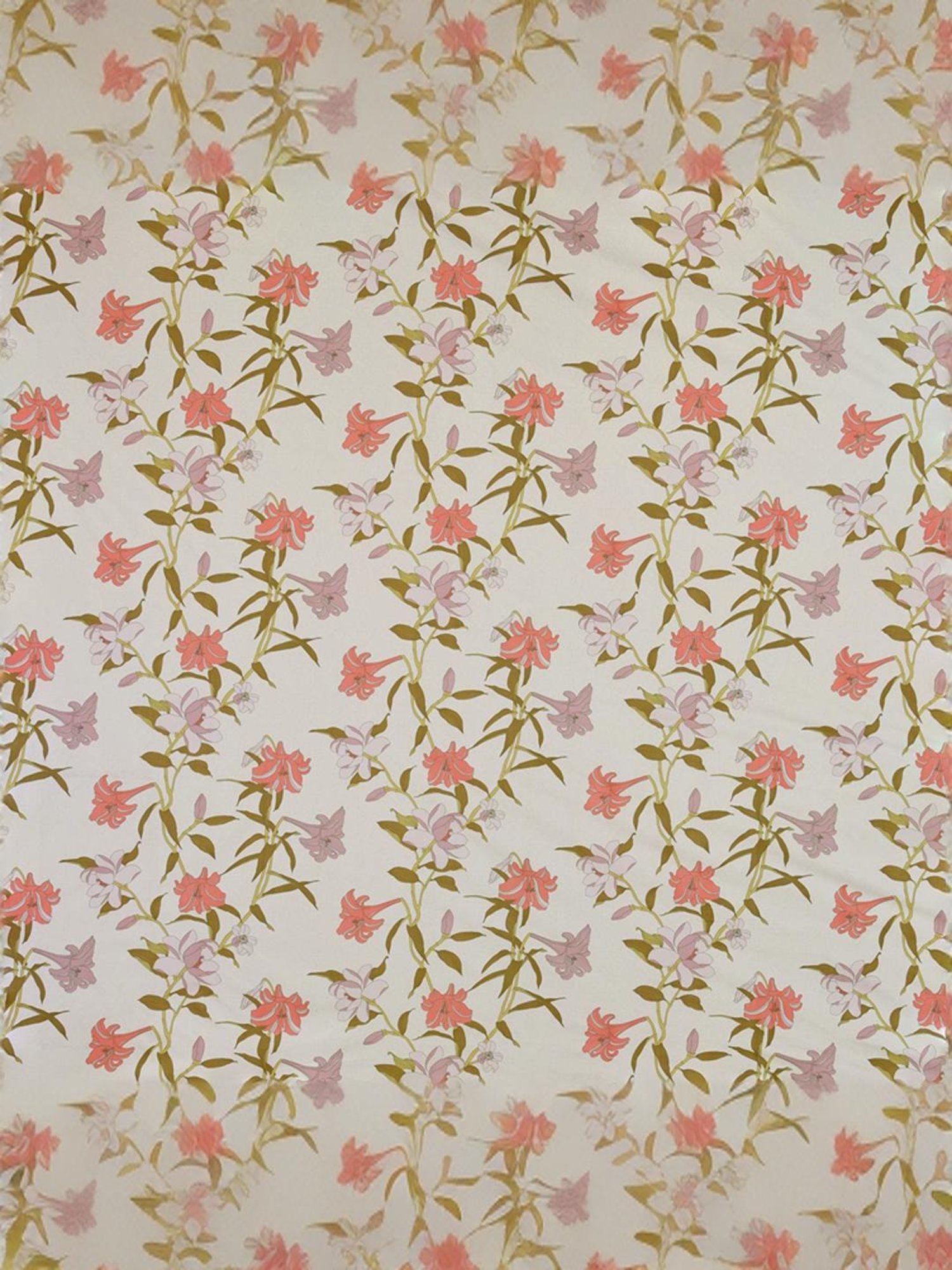 @Home Arias Multicolor 225 TC Cotton Satin Single Bedsheet with 1 Pillow Cover