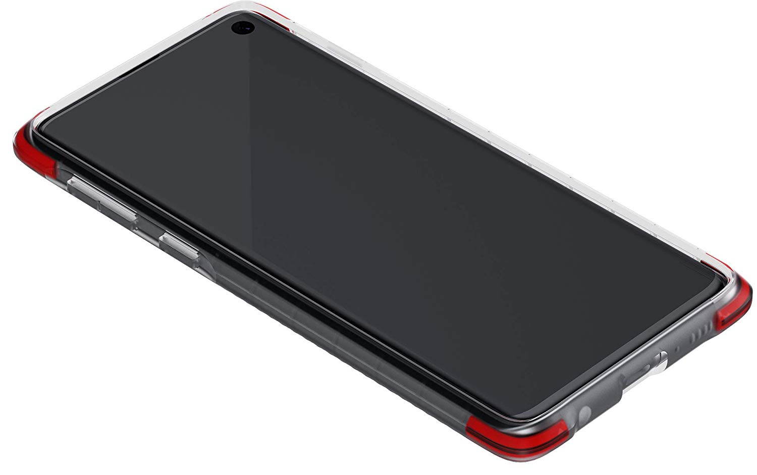 Ghostek Covert Clear Galaxy S10 Case with Super Slim Thin Design and Anti-Slip Grip Tough Shockproof Heavy Duty Protection and Wireless Charging Compatible for 2019 Galaxy S10 (6.1 Inch) - (Clear)