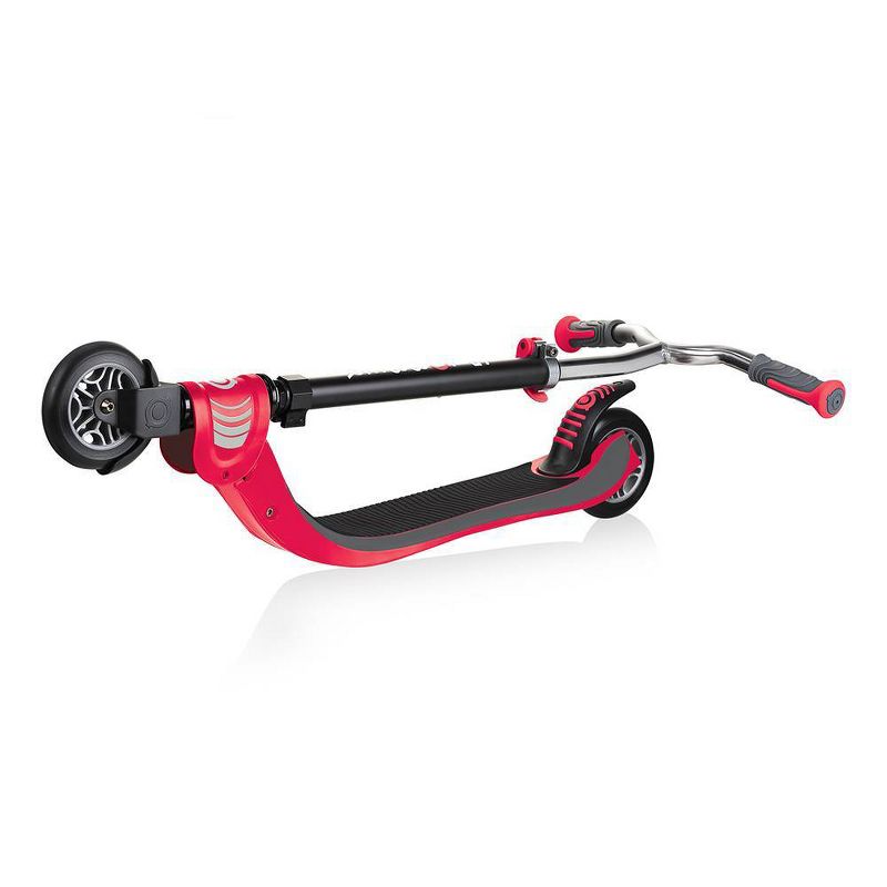 Globber Flow 125 Foldable Kick Scooter - Red