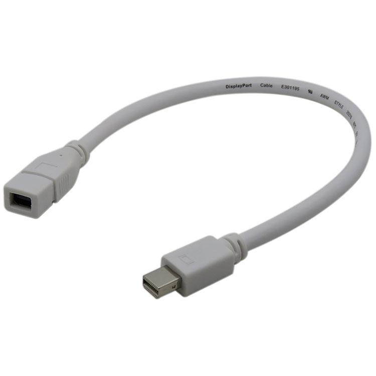 Mini Display Port Mini DP Male to Mini DisplayPort Female Extension Cable 30CM