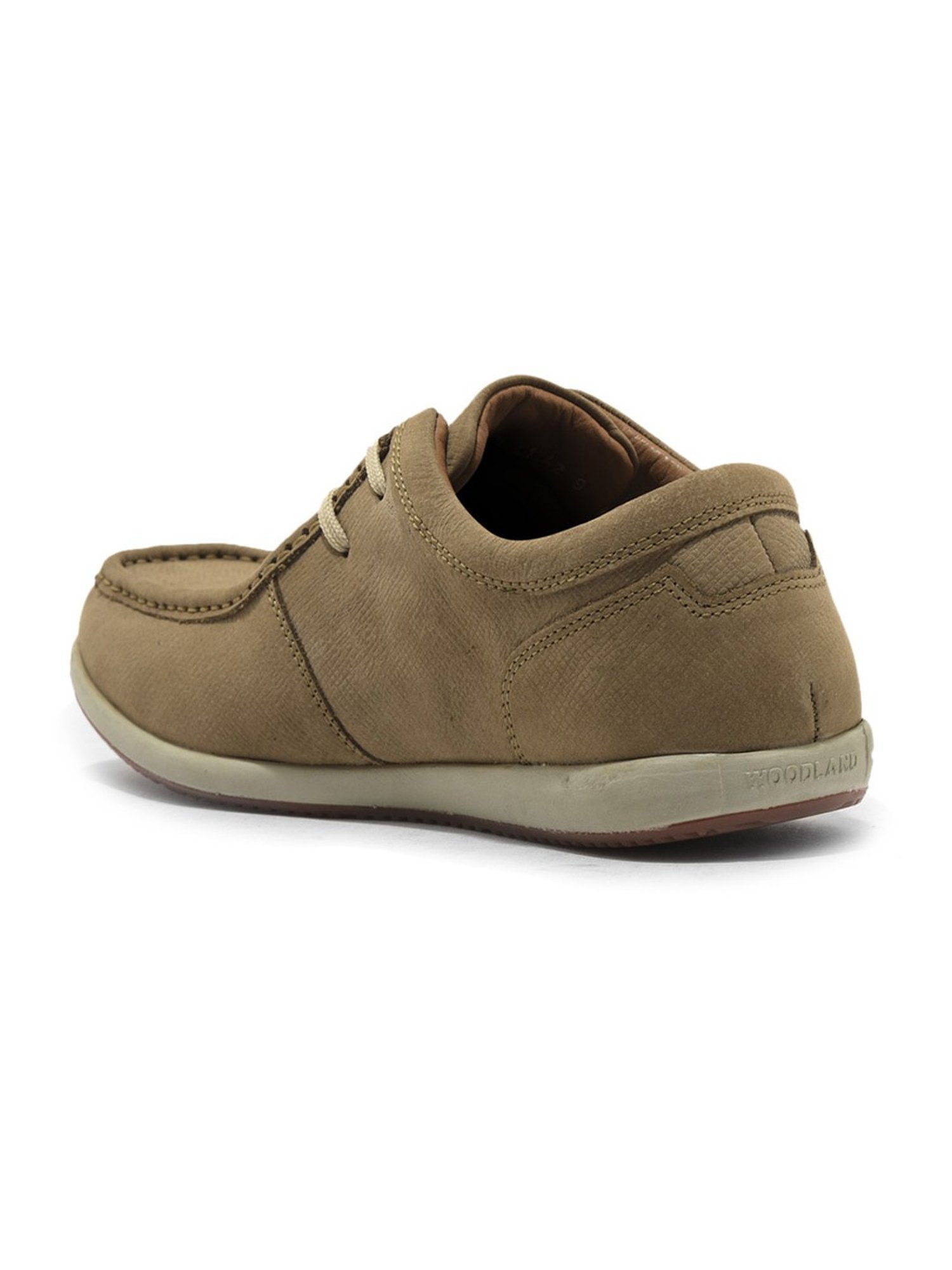 Woodland Men's Khaki Derby Shoes
