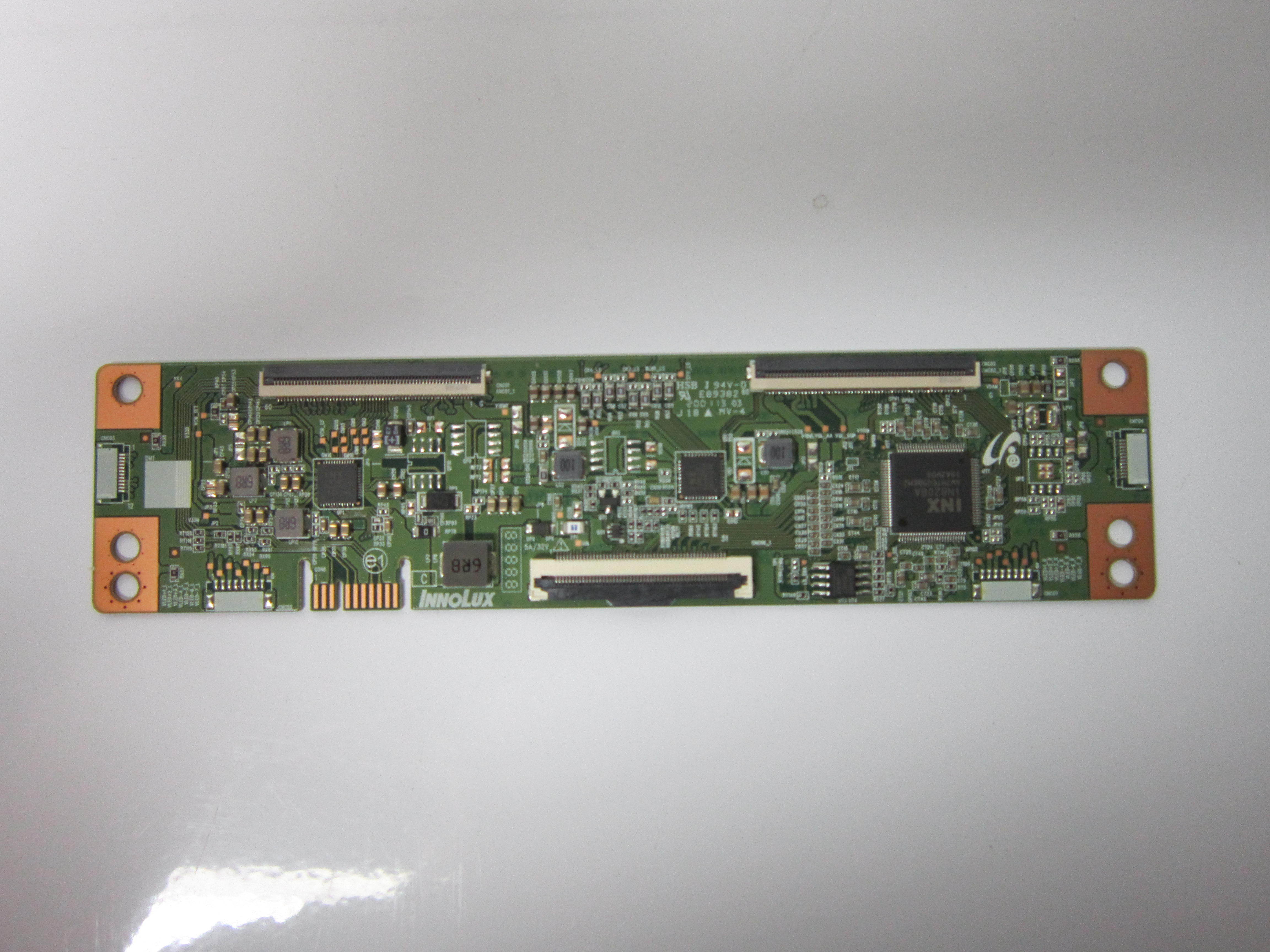 Onn 100012584 JVC LT-43MAW595 Element E4AA43R T-Con Board (E89382 INNOLUX) 7ACDJ1013