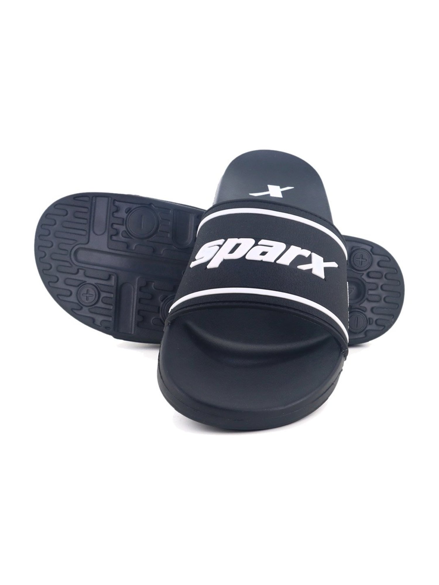 Sparx Men's Black Slides
