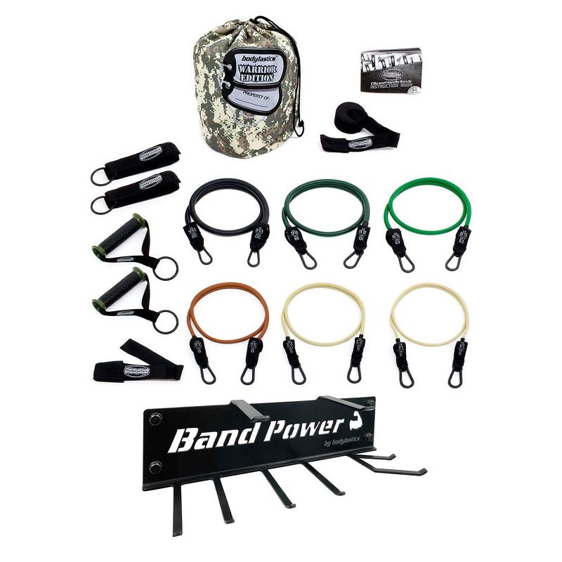 Bodylastics BLCOMP1OR1PU High Quality 23 and 30 Pound Full Body Anti Slip Resistance Clip Bands Fitness Weight Set w/ Durable Patented Locks, (2 Pack)