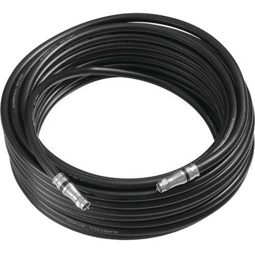 SureCall 100' Low-Loss RG11 Coax Cable, Black