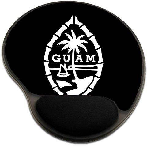 Guam Mousepad Base with Wrist Support Mouse Pad Great Gift Idea