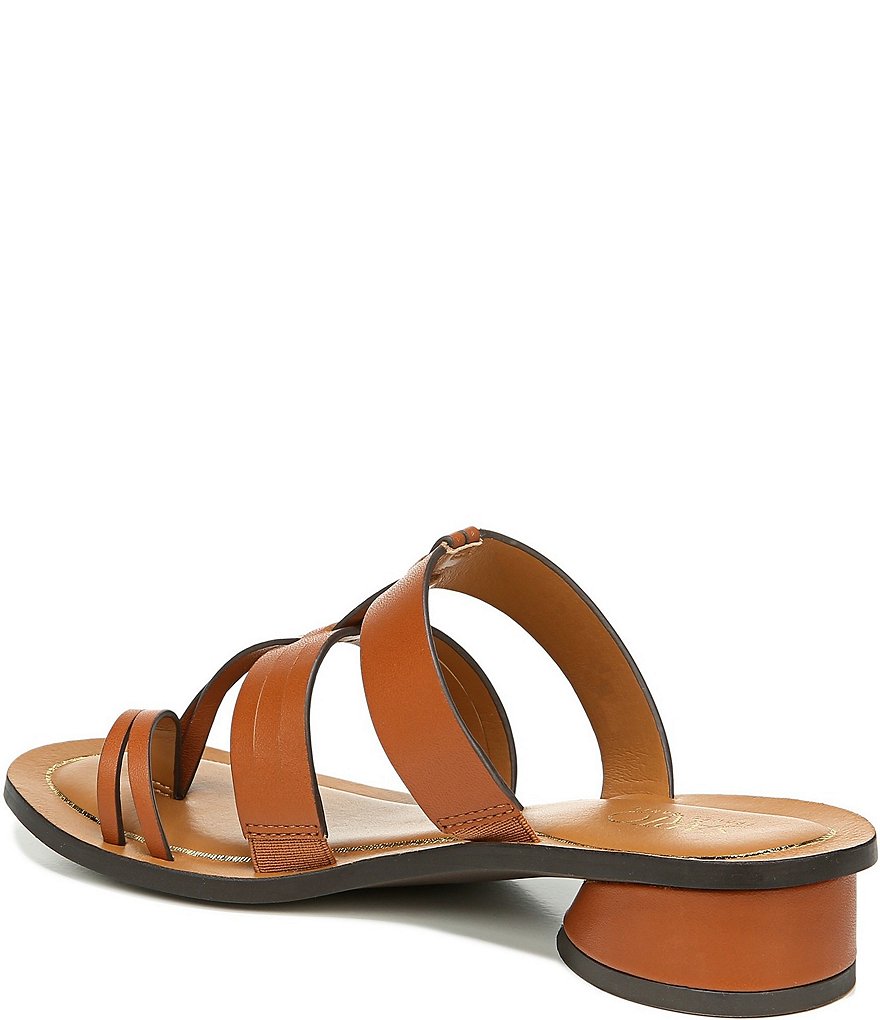 Sarto by Franco Sarto Tasha Leather Toe Ring Thong Sandals