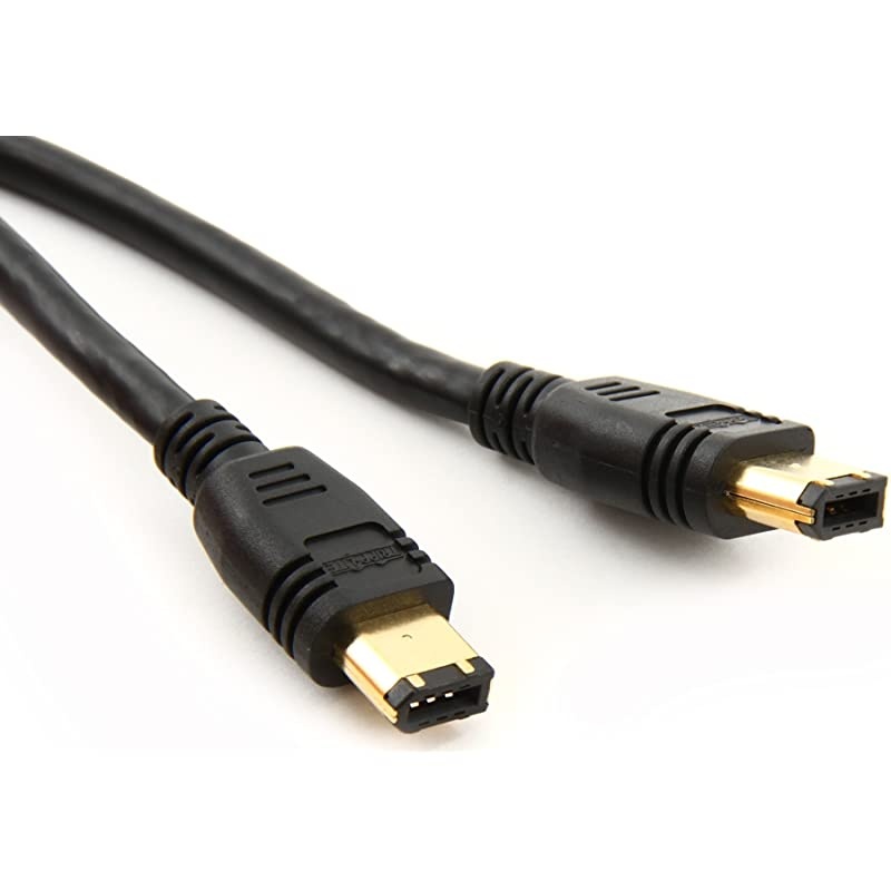 FireWire IEEE 1394 Cable (6pin/6pin) 15-ft.(F005-015)