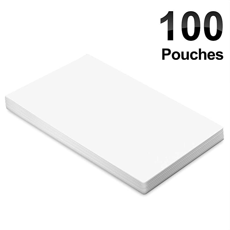 100 Pack Laminating Sheets 11 x 17 Inches Laminating Pouches 5 Mil Clear Thermal Laminating Pouches Lamination Sheet Paper for Laminator Round Corner