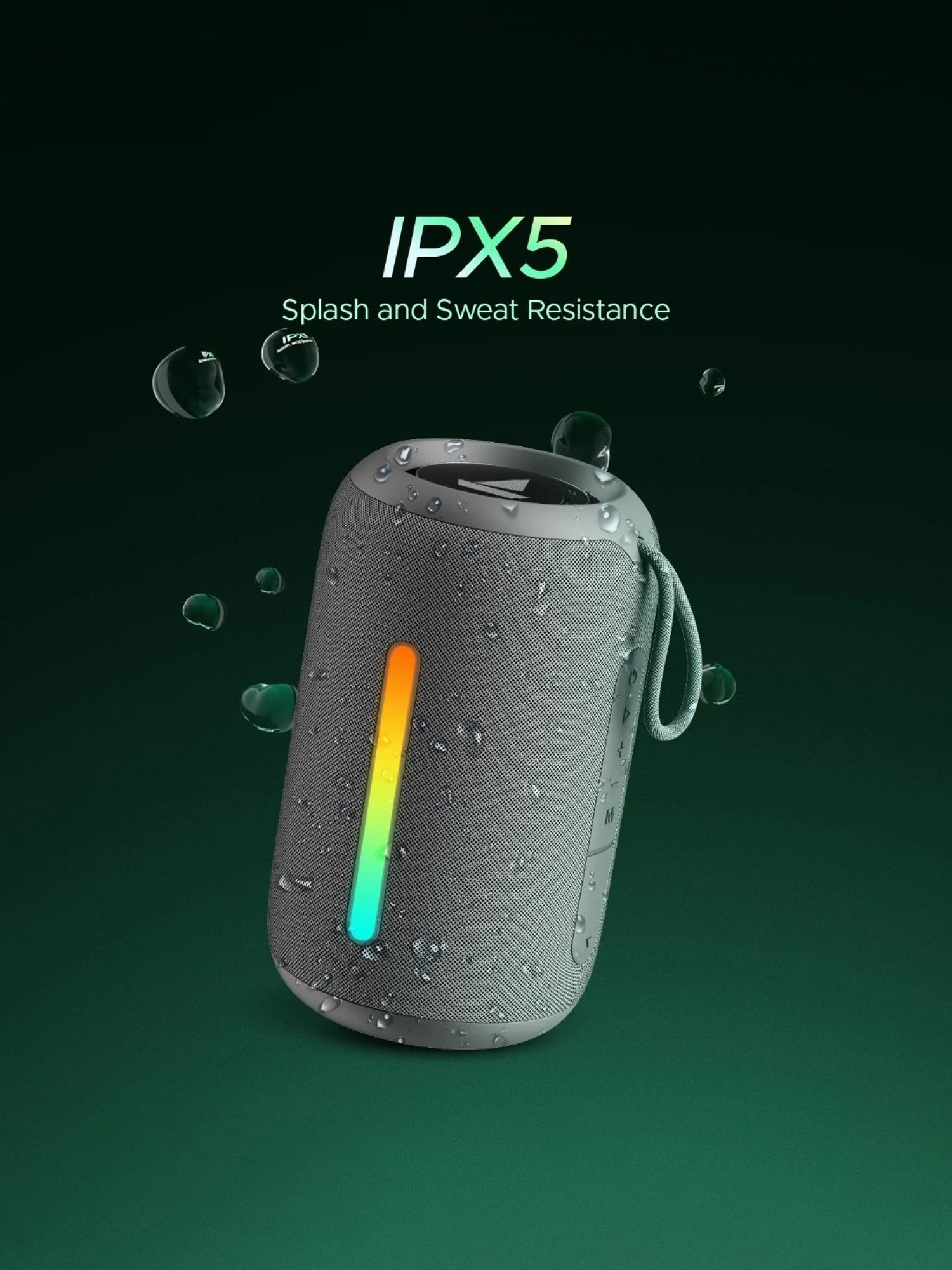 BPS5 5 quot Outdoor Weather Resistant Bluetooth Patio Speakers Pair White