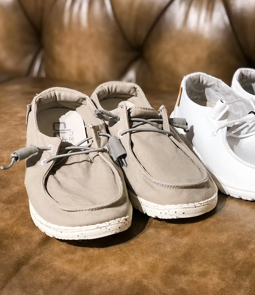 Hey Dude Women's Wendy Canvas Washable Slip-Ons