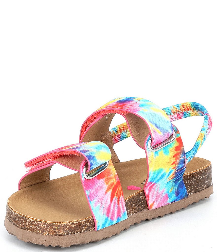 Steve Madden Girl's Adaptive A-Double Tie-Dye Sandals (Youth)