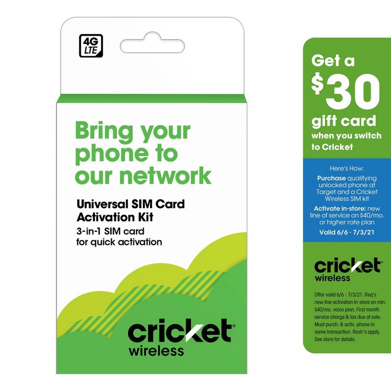 Cricket BYOD SIM Kit