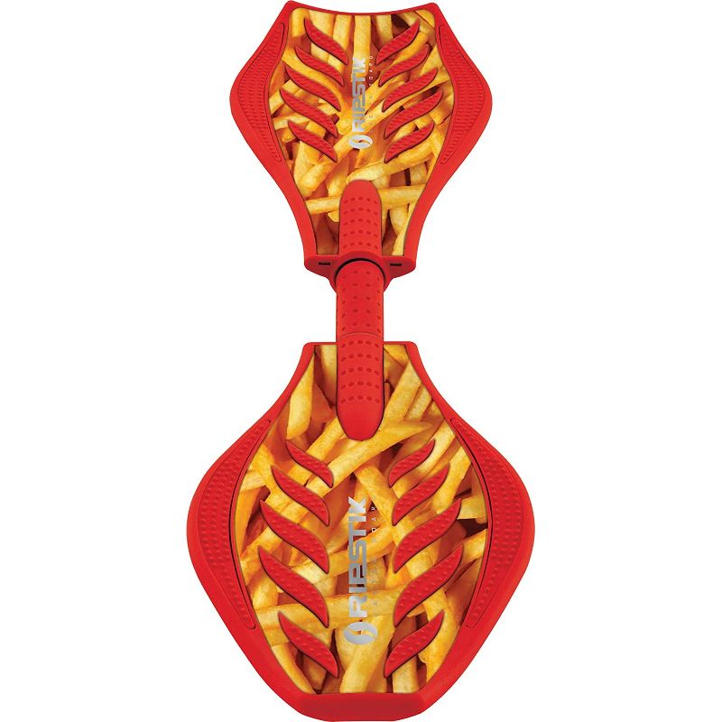Razor RipStik Special Edition Food Fight 2 Wheel Twisty Caster Board with Removable Deck Plates, French Fry Design