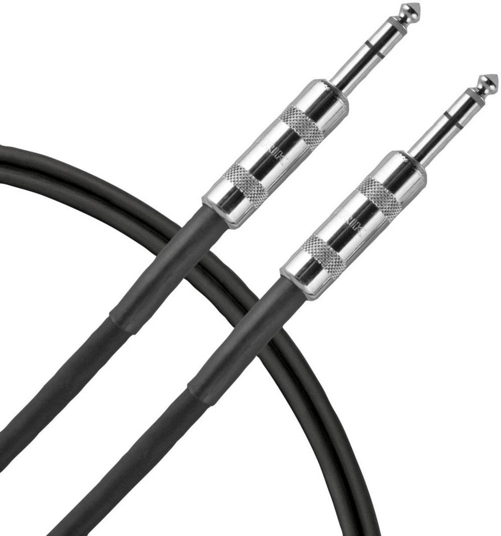 Livewire Advantage Interconnect Cable 1/4" TRS to 1/4" TRS 3 ft. Black