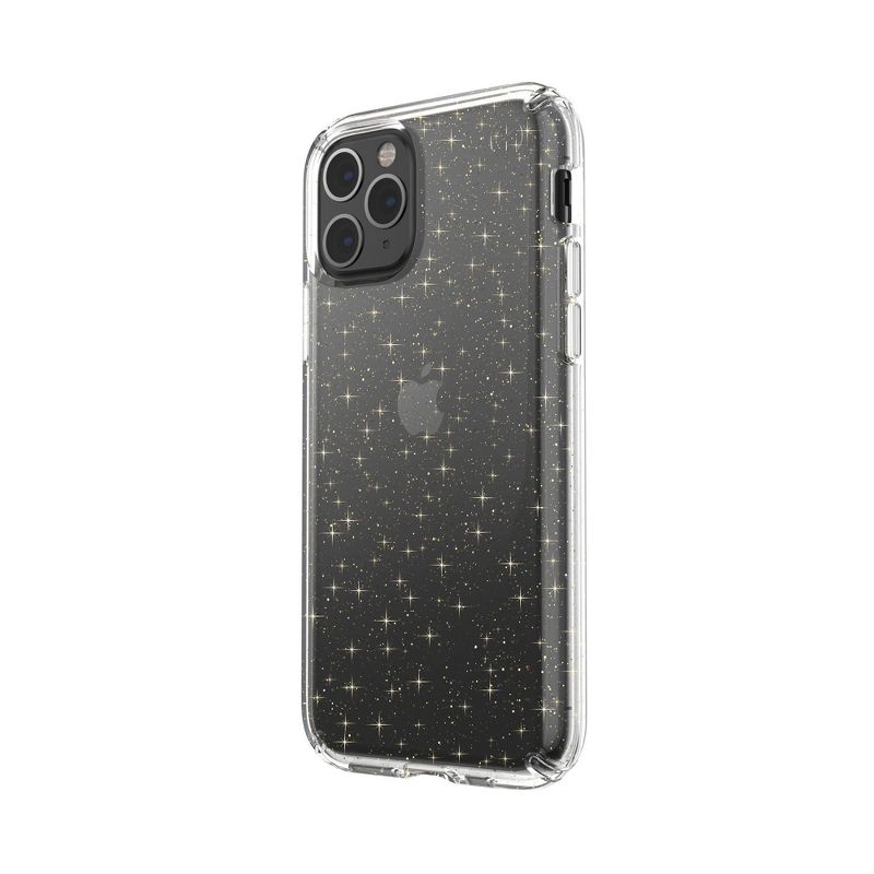 Speck Apple iPhone 11 Pro/X/XS Presidio Case - Clear (with Gold Glitter)