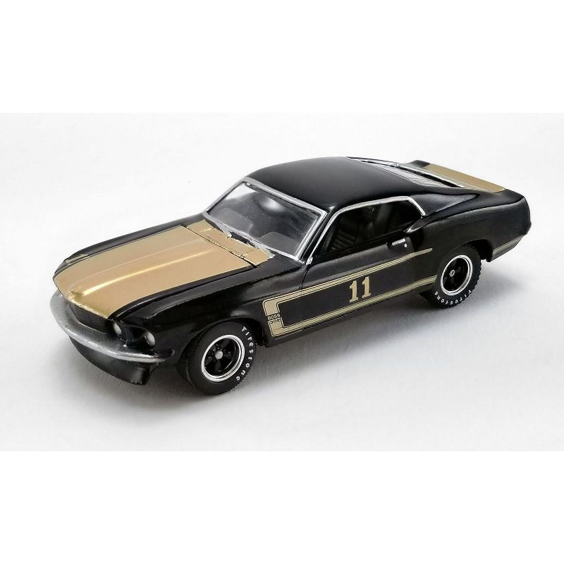 1970 Ford F-350 Ramp Truck & 1969 T/A Mustang #11 Black & Gold "Smokey's Yunick" 1/64 Diecast Model Cars by Greenlight for ACME