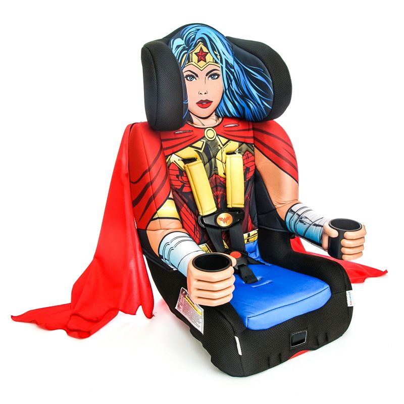 Kids'Embrace DC Comics Wonder Woman Combination Harness Booster Car Seat