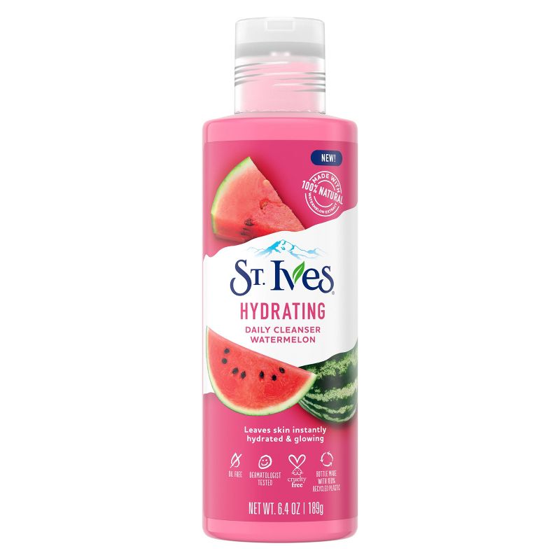 St. Ives Hydrating Watermelon Daily Cleanser - 6.4oz