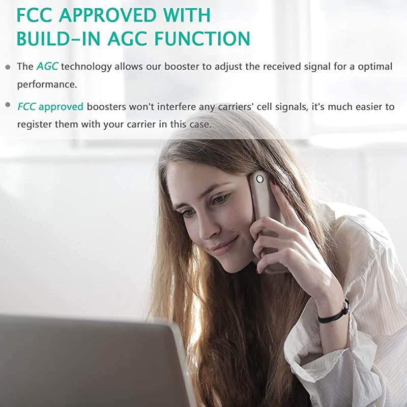 Signal Booster for House/RV - Verizon, AT&T, T-Mobile Booster for Phone | Band 12 13 17 Signal Repeater - Boost 4G LTE HD Voice & Data ular Booster - Covers Up to 4500 sq ft Area