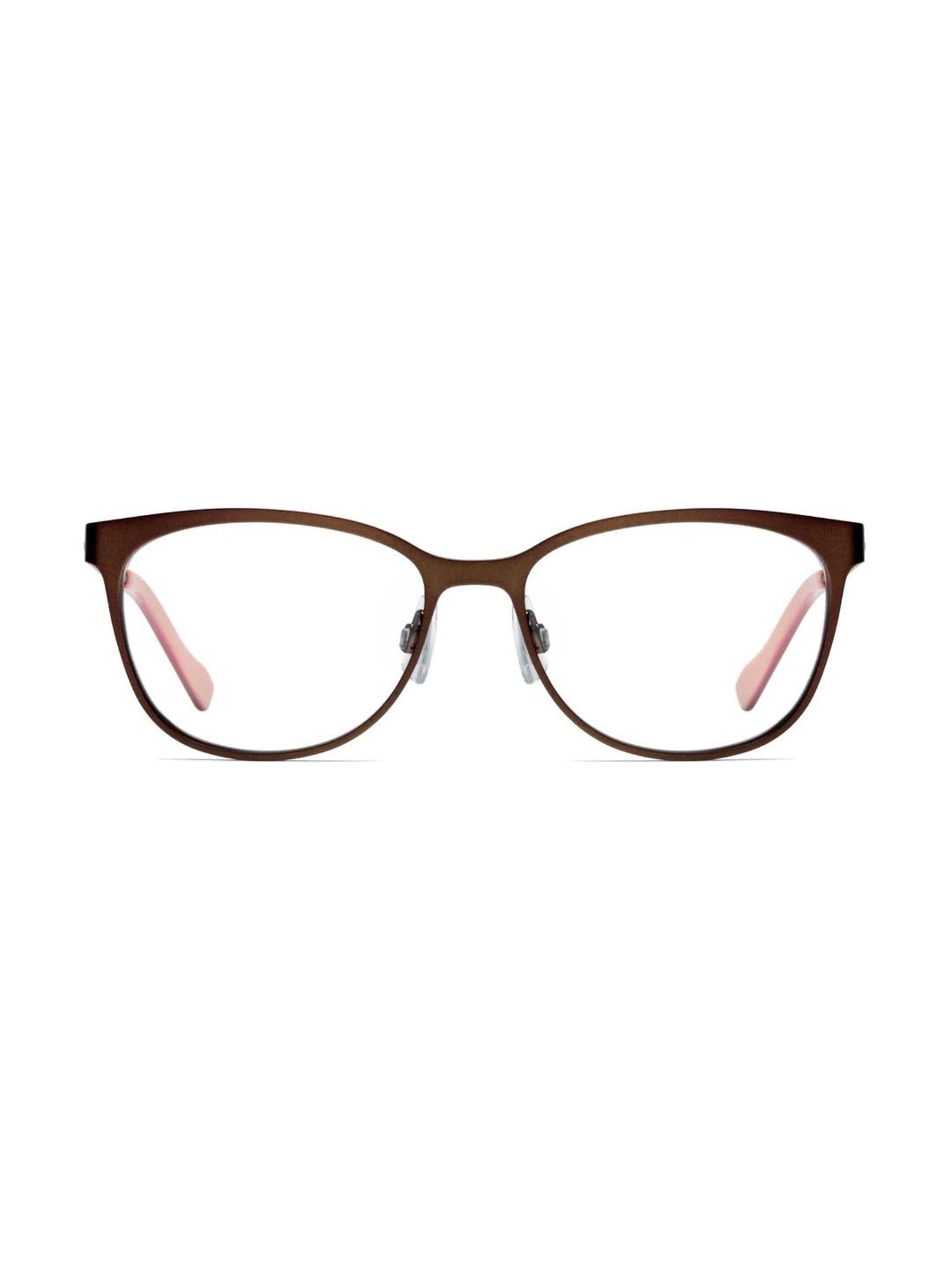 HUGO Brown Oval Eye Frames for Women