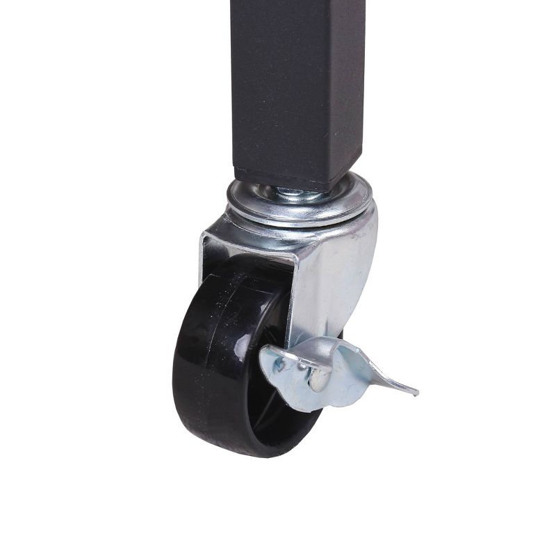 Sunrise Kitchen Island with American Maple Top White/Natural - Flora Home