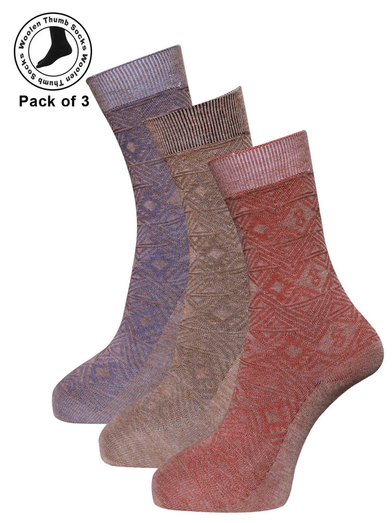 Dollar Assorted Socks - Pack of 3