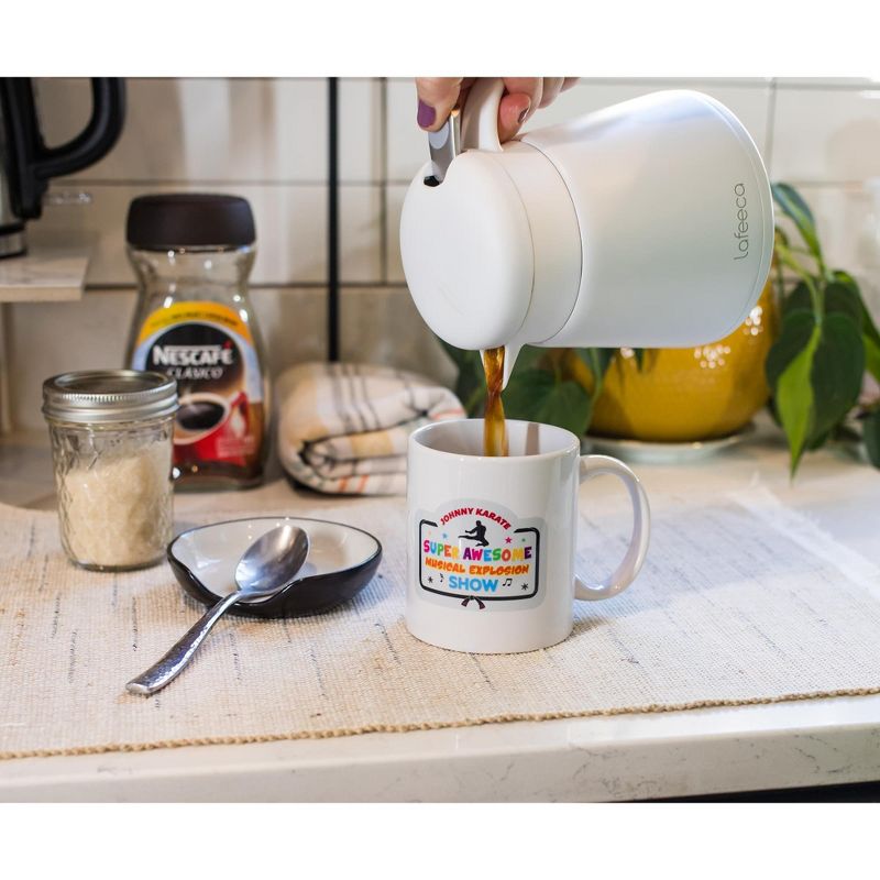 Surreal Entertainment Parks and Recreation Johnny Karate Ceramic Mug | Holds 11 Ounces