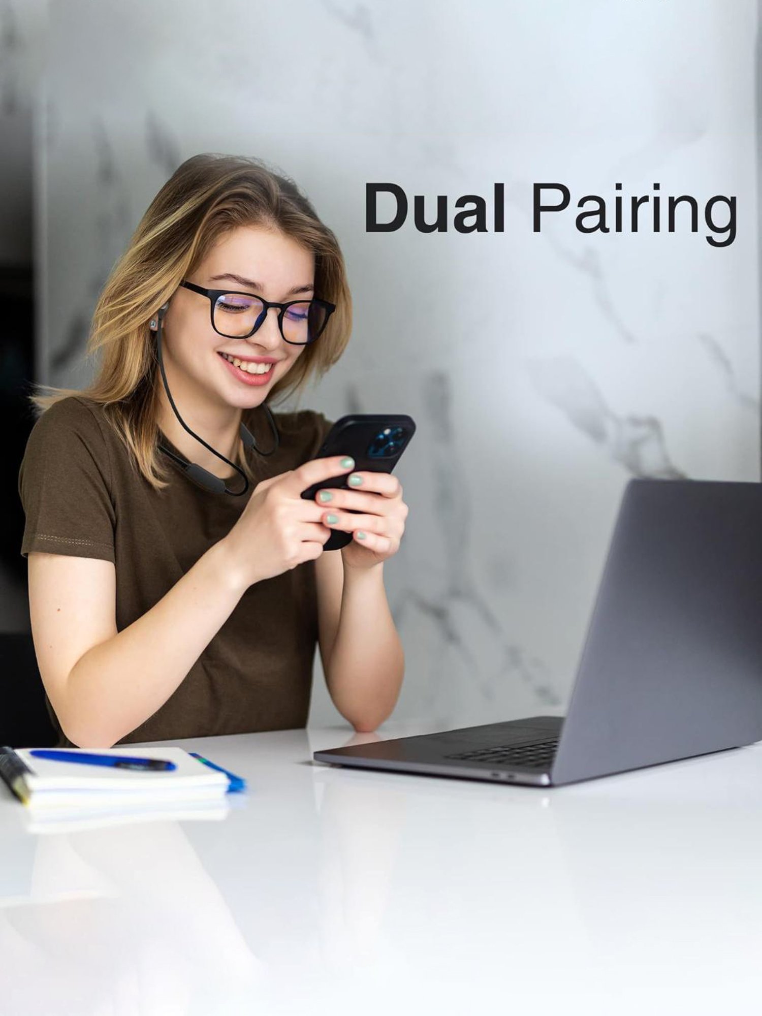 Boat Airdopes Sonik BT Earbuds with 60Hrs Playback & ENx Technology (Thunder Black, True Wireless)