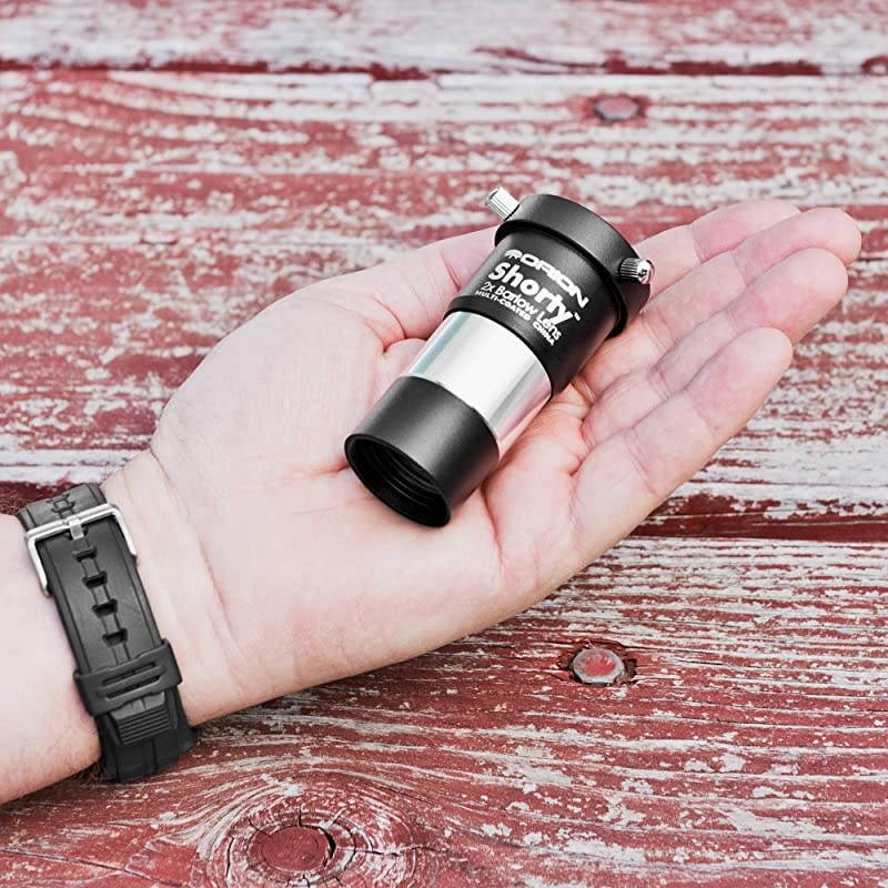 08711 Shorty 125Inch 2x Barlow Lens Black Single