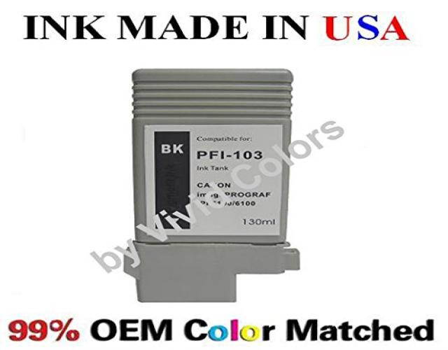 PFI-103 New Compatible Cartridge for IPF5100 6100s- Black