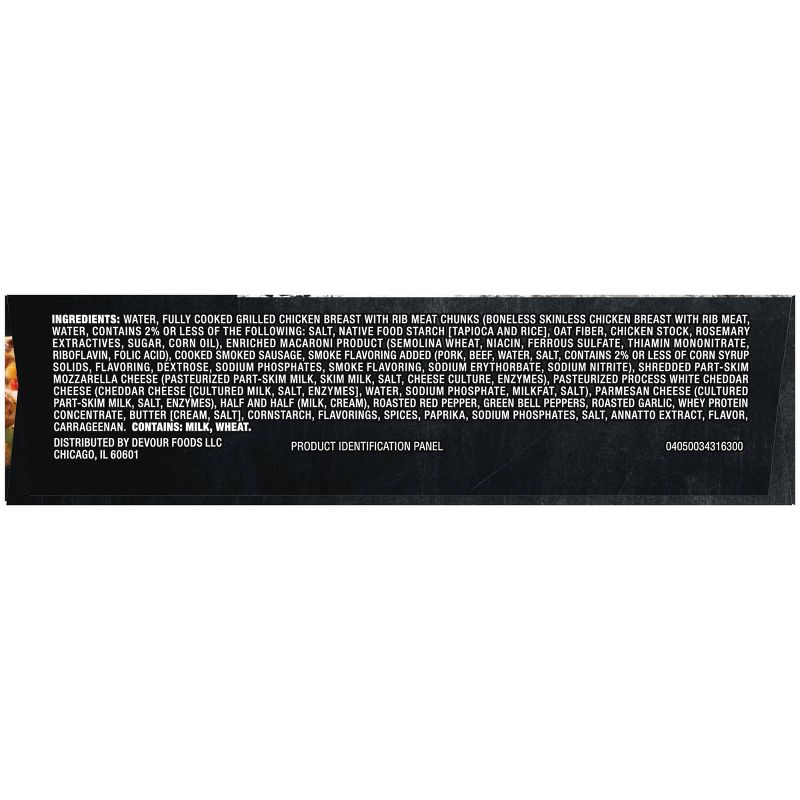 Devour Frozen Cajun Style Alfredo with Sausage and Chicken - 10oz