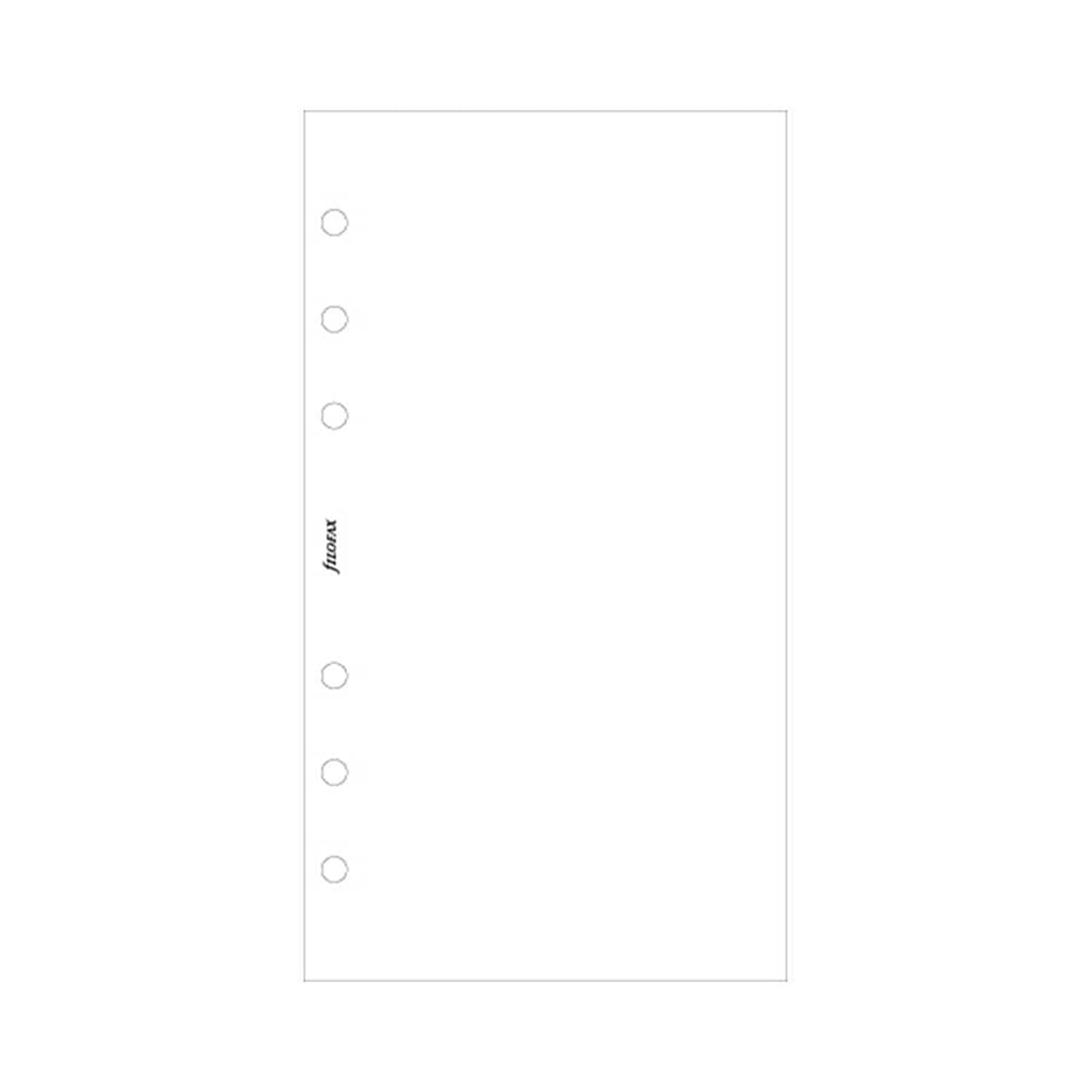 Filofax Plain White Notepaper (B132451)