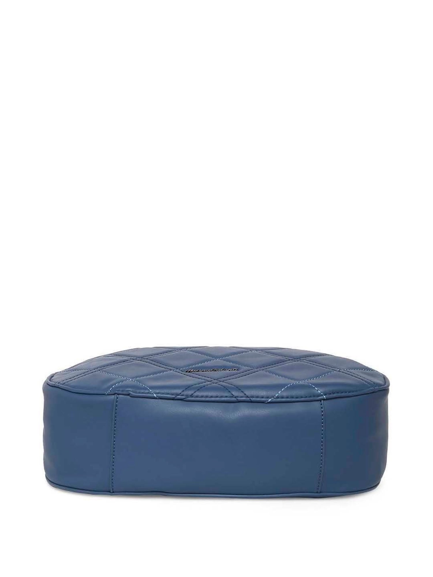 Marina Galanti Blue Quilted Medium Hobo Handbag