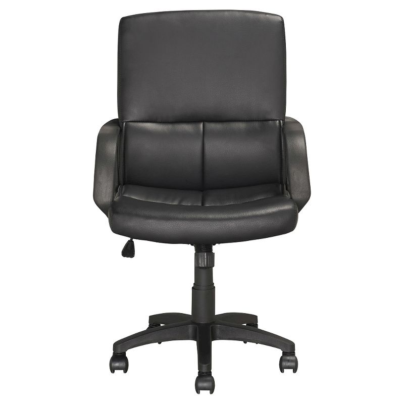 Workspace Executive Office Chair Leatherette Black - CorLiving