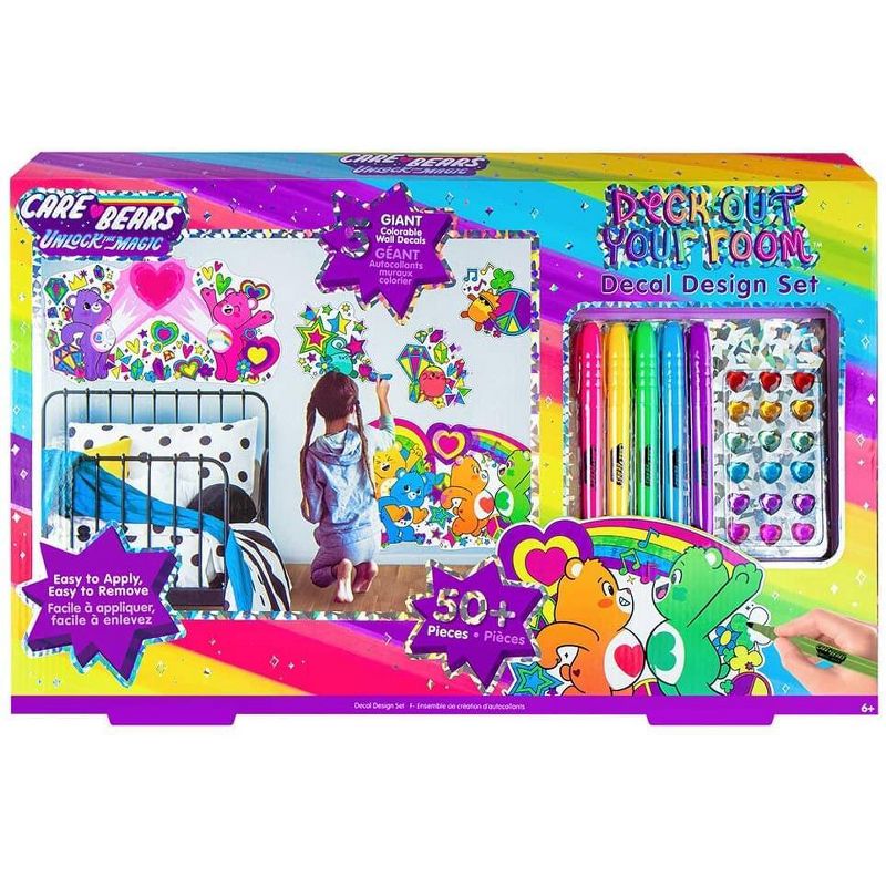 Fashion Angels Care Bears Wall Decal Design Kit