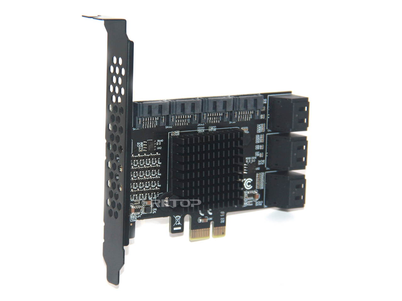 iStarUSA DD-666-2U-M 2U PCIe x16 to PCIe x16 Riser Card Middle Position