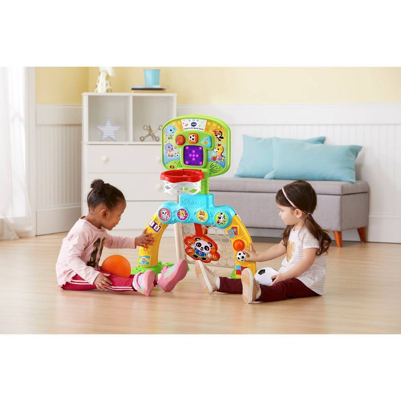 VTech Count & Win Sports Center with Basketball and Soccer Ball