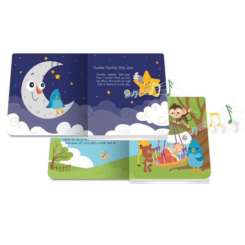 Ditty Bird Bedtime and Nursery Rhyme Song Books - Set of 2