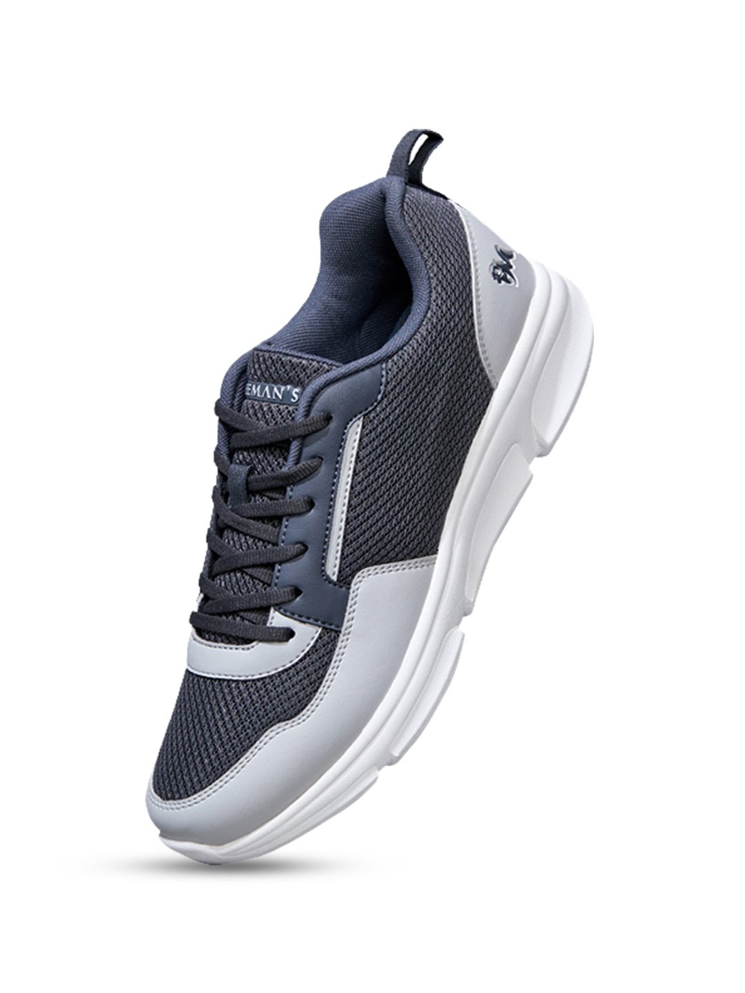 Neemans Men's Grey Running Shoes