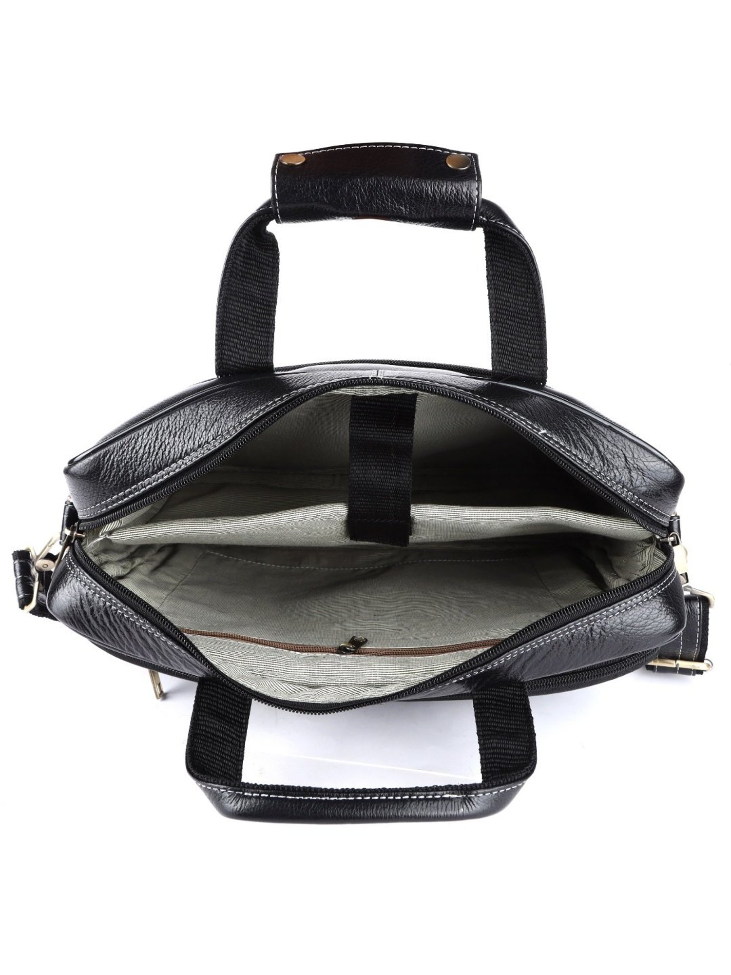 Priority Navy Synthetic Medium Messenger Bag