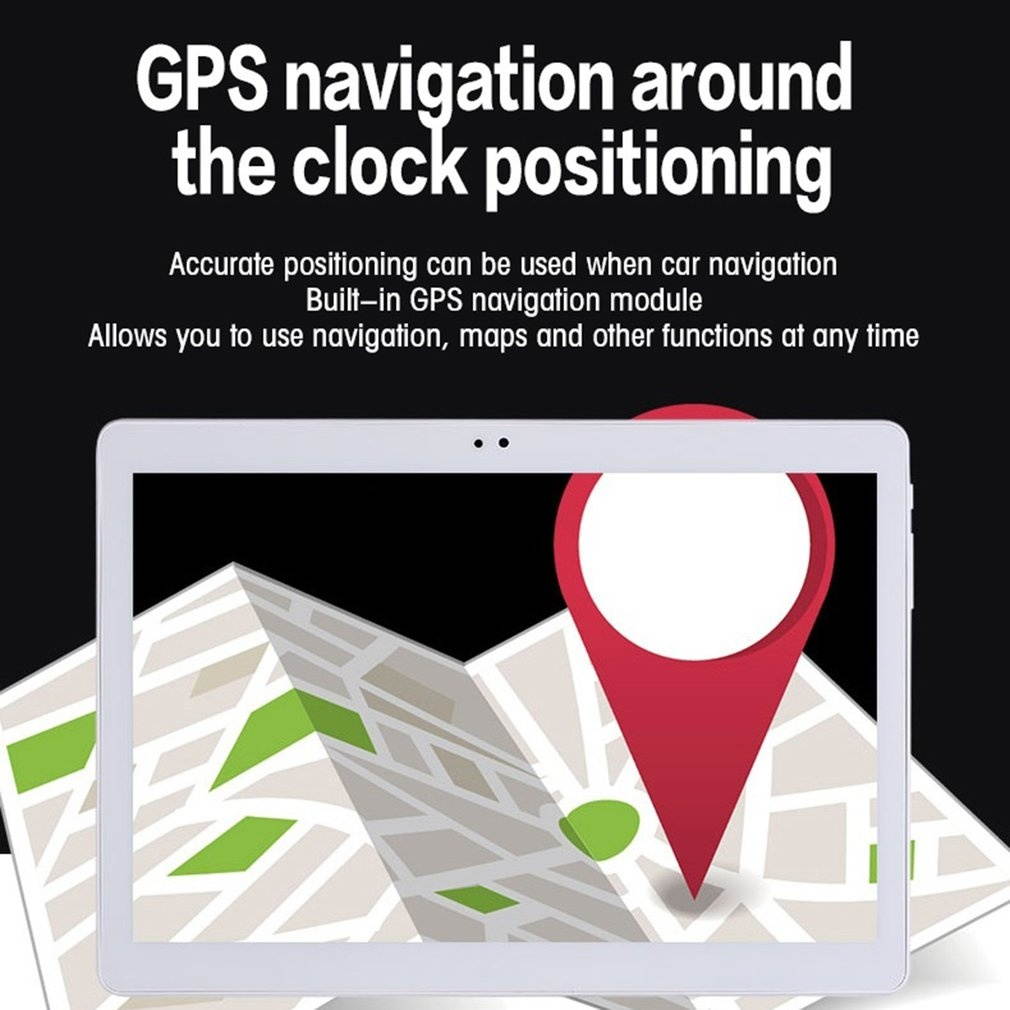 10 Inch Tablet For Samsung 11.6 Mobile Phone Eight Core Learning Machine,Black,US plug