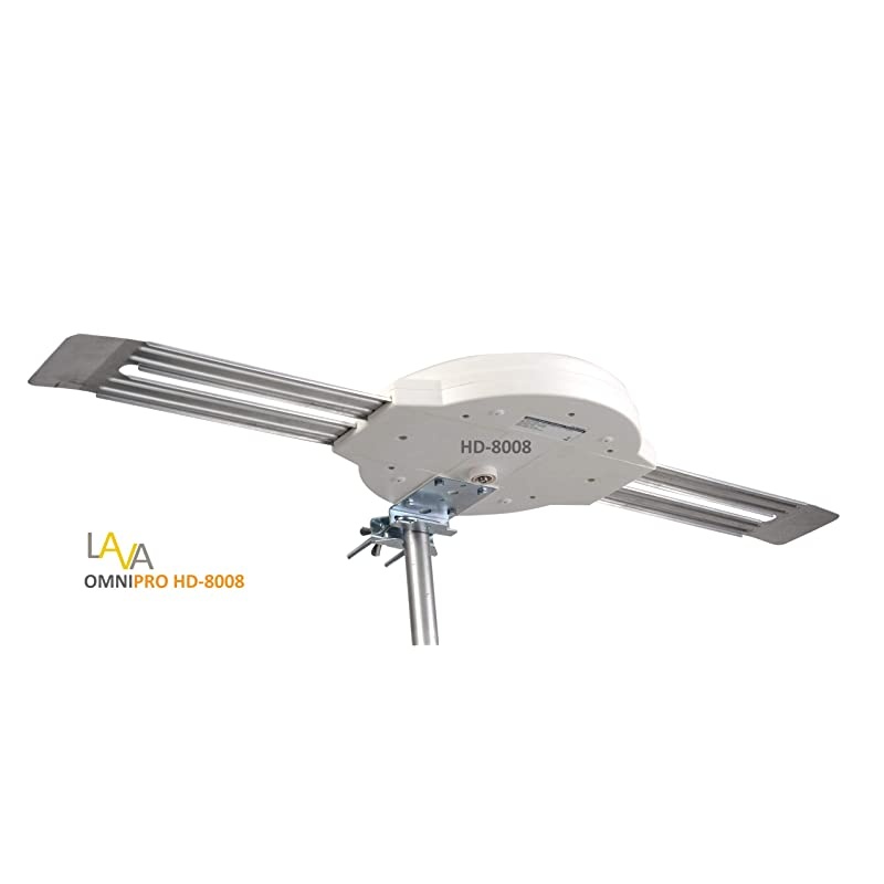 HD8008 Omnidirectional 360 Degree HD TV 4K Omnipro TV Antenna OmniPro HD8008 + Installation Kit amp FiveStar TV Antenna Jpole