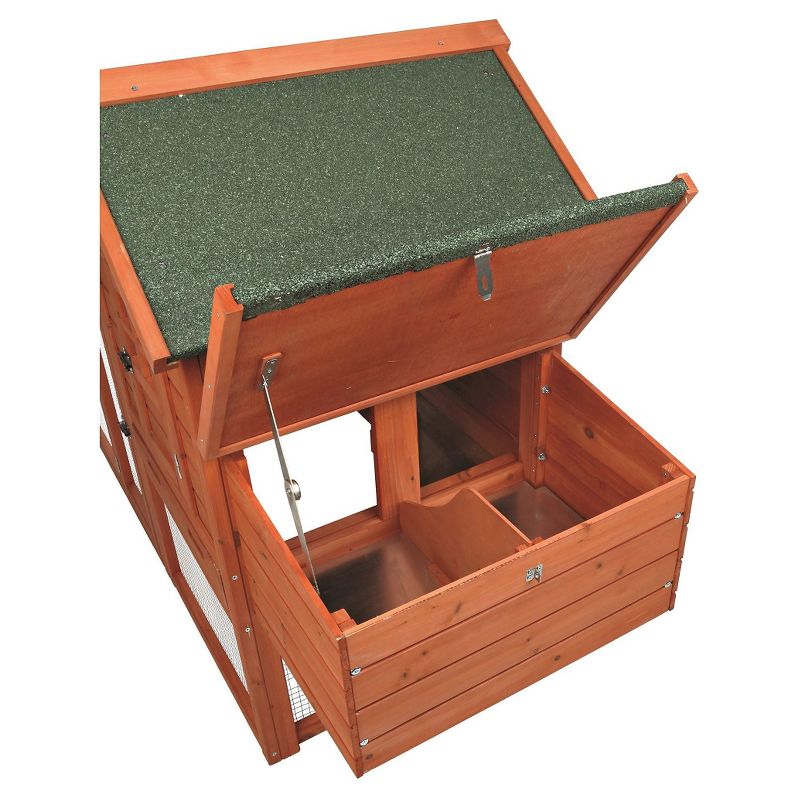 Tixie Pet Chicken Coop Duplex - Brown