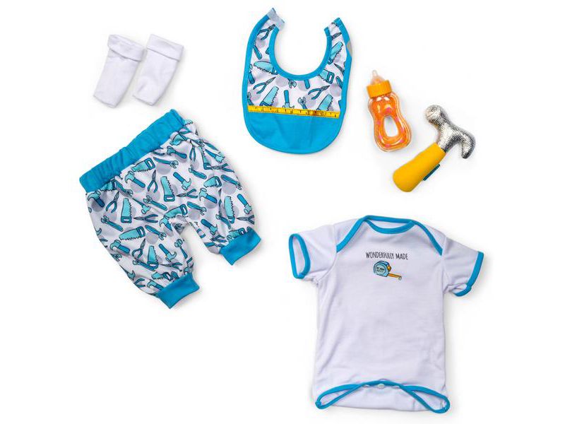 Paradise Galleries Reborn Baby Boy Doll, Wonderfully Made, 20 inches, Weighted Body, 7-Piece Doll Set